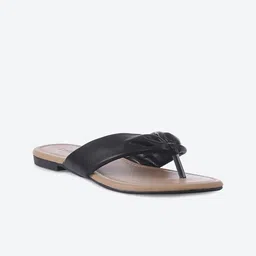 Biba Women Black Open Toe Flats-image-26