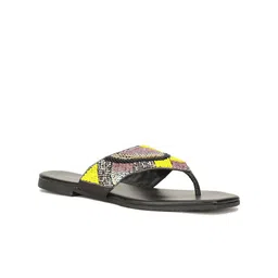 Marie Claire Women Embellished Open Toe T-Straps Flats-picture-56