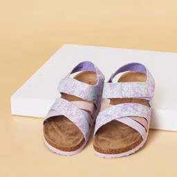Pantaloons Junior Girls Embellished Open Toe Flats-picture-36