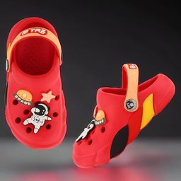 BAESD Kids Self Design Space Detail Clogs-50