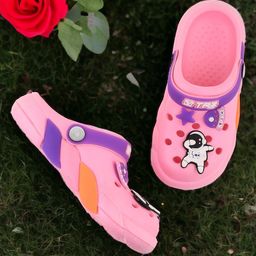 BAESD Kids Self Design Space Detail Clogs-15