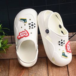 BIRDE Boys Applique Detailed Clogs-2