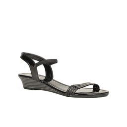 Bata Open Toe Wedge Heels-18
