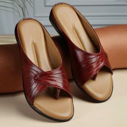 DEAS Textured Lightweight One Toe Flats-55