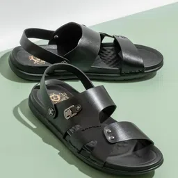 ATESBER by Inc.5 Men Leather Comfort Sandals-image-24