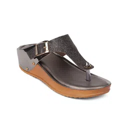ICONICS Women Embellished Comfort Heels With Buckles-29