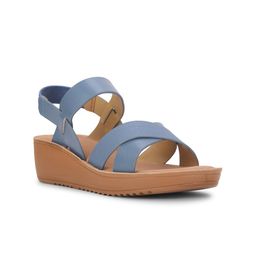 Bata Open Toe Wedge Heels-image-55