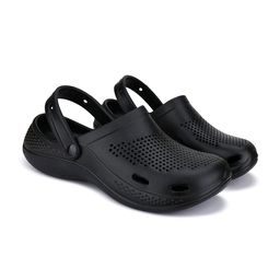 BERSACHE Men Self-Design Back Straps Clogs-picture-4