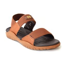 Ajanta Men Textured Comfort Sandals-13