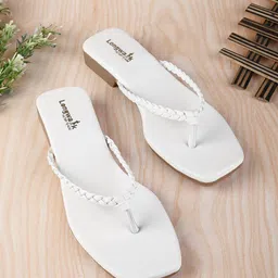 Longwalk Open Toe T-Strap Flats-14