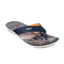 Ajanta Men T-Straps Printed Thong Flip-Flops-11