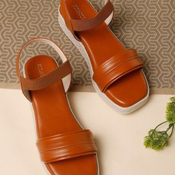 ICONICS Women Open Toe Flats-image-47