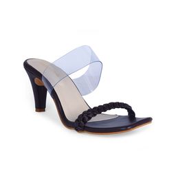 FABBHUE Braided Double Strap Slim Heels-27