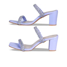 FABBHUE Embellished Block Heels-19