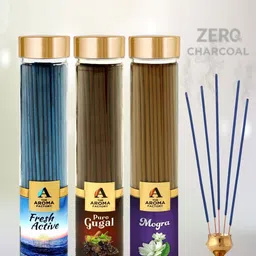 The Aroma Factory Blue & Green 3 Pieces Wooden Fragrance Incense Sticks-image-44