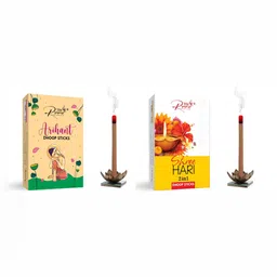 THE RUPAWAT Perfumery House 2-pcs Brown Arihant & Shree Hari Dhoop Sticks-26