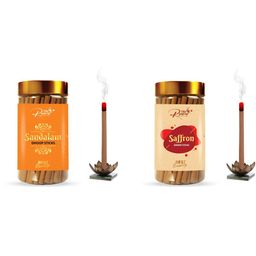 THE RUPAWAT Perfumery House 2-pcs Brown Sandalam & Saffron Dhoop Sticks-31