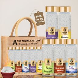 The Aroma Factory 5 Pcs White Lemon,Jasmine,Fresh,Lavender & Chandan Scented Camphors-4