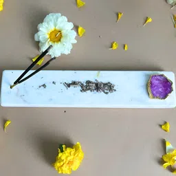 HOMEARTE White Agate Incense Stick Holder-image-88