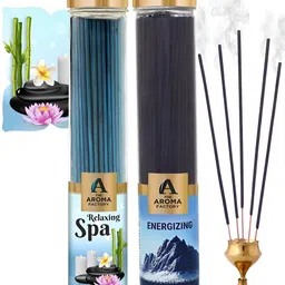 The Aroma Factory 2-pcs Relaxing Spa & Energizing Natural Dhoopbatti-10