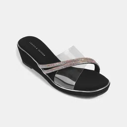 LEMON & PEPPER Women Embellished Wedge Heels Sandals-26