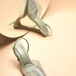 JM Looks Embellished Slim Heeled Sandals-27
