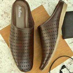 John Karsun Men Brown Comfort Sandals-image-89