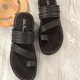 John Karsun Men Brown Comfort Sandals-image-94