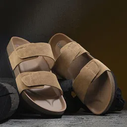 The Roadster Lifestyle Co. Men Tan Brown Comfort Sandals-image-100