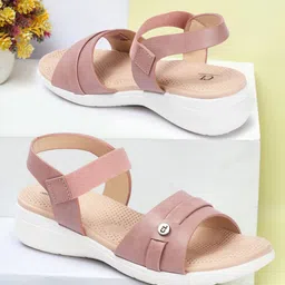 Carlton London Open Toe Flats-image-3