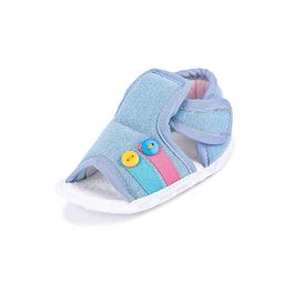 Butterthief Unisex Kids Blue Comfort Sandals-image-47