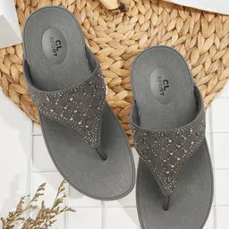 Carlton London sports Women Embellished Open Toe Flats-image-88