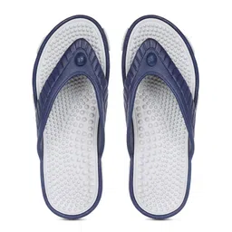 Paragon Men Navy Blue & Grey Thong Flip-Flops-image-85