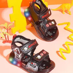 KATS Infants Printed LED Light Sports Sandals-picture-28