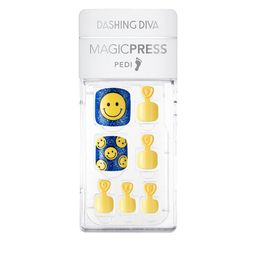Dashing Diva Women Yellow Magicpress Just Smile Pedicure Set-34