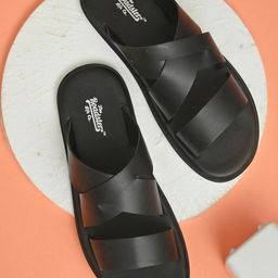 Roadster Men Black Sandals-image-65