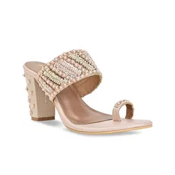 Rocia Embellished Ethnic Block Heels-52