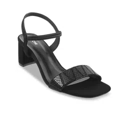 Mochi Embellished Open Toe Block Heels-2