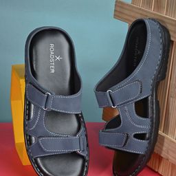 The Roadster Lifestyle Co. Men Sleek Silhouette Slip-On Casual Comfort Sandals-image-83