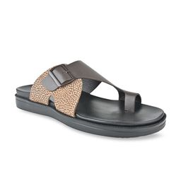 Regal Men One Toe Leather Comfort Sandals-picture-19