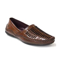 Ajanta Men Brown Shoe-Style Sandals-image-7