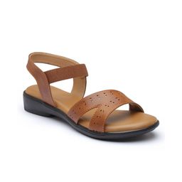 sneakers villa Textured Open Toe Flats image 3