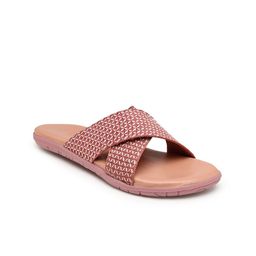DEAS Textured Open Toe Flats image 3