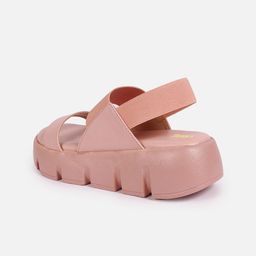 Lavie Two Strap Open Toe Flatform Heels With Backstrap image 2