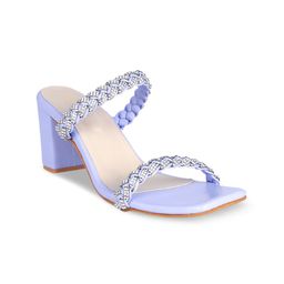 FABBHUE Embellished Block Heels image 2