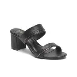 Bruno Manetti PU Party Block Sandals image 2