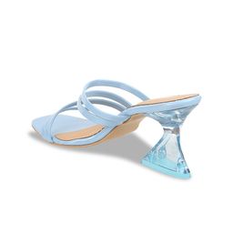 Metro Strappy Open Toe Block Heels image 2