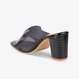 AXIUM Open Toe Block Heels image 3