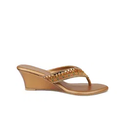 Inc 5 Embellished Open Toe Wedges image 4