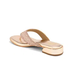 pelle albero Embellished Open Toe Block Heels image 4